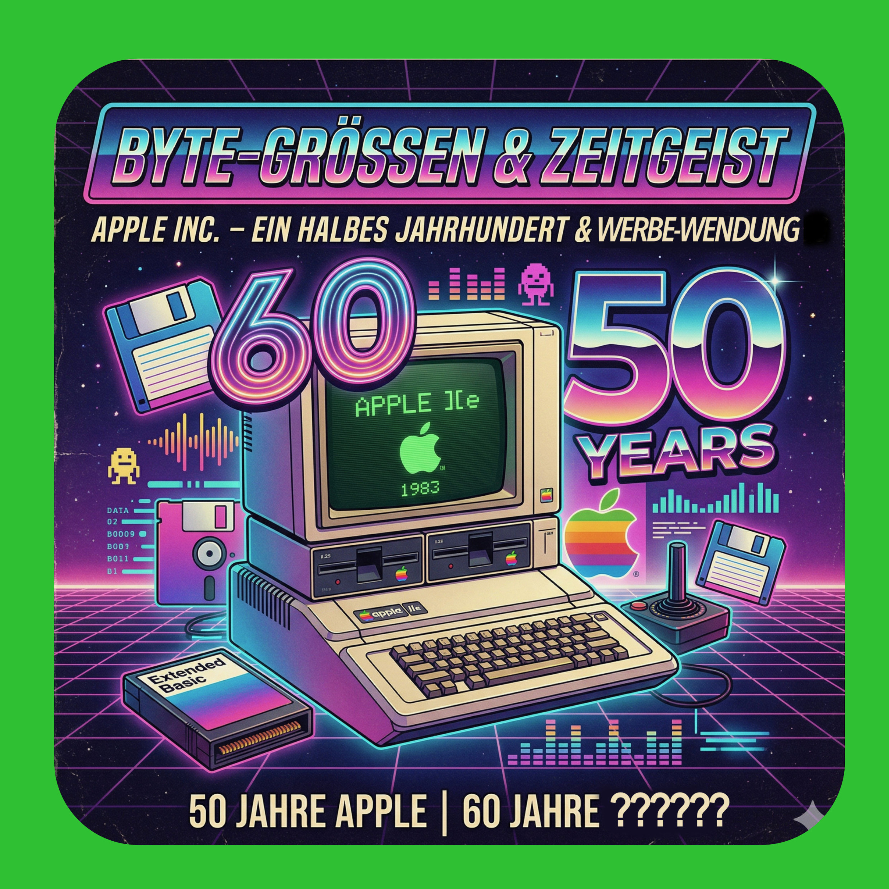 <p>50 Jahre Apple. 🍎✨</p><p>Vom Macintosh (1984) über das iPhone (2007) bis hin zu den Innovationen von heute im Jahr 2026 – Apple hat ein halbes Jahrhundert Technikgeschichte geschrieben.</p><p>In der neuen Folge von Werbe-Wendung feiern wir das goldene Jubiläum:</p><p>✅ Die größten Triumphe.</p><p>❌ Die peinlichsten Flops.</p><p>🚀 Der Blick in die nächsten 50 Jahre.</p><p>Bist du Team "Stay Hungry, Stay Foolish" oder eher kritisch gegenüber dem Tech-Giganten? Schreib es uns in die Kommentare! 👇</p><p>🔗 Link in Bio zum Anhören!</p><p>#Apple #50YearsApple #TechTalk #Podcast #History #FutureTech #iPhone #Mac</p>
