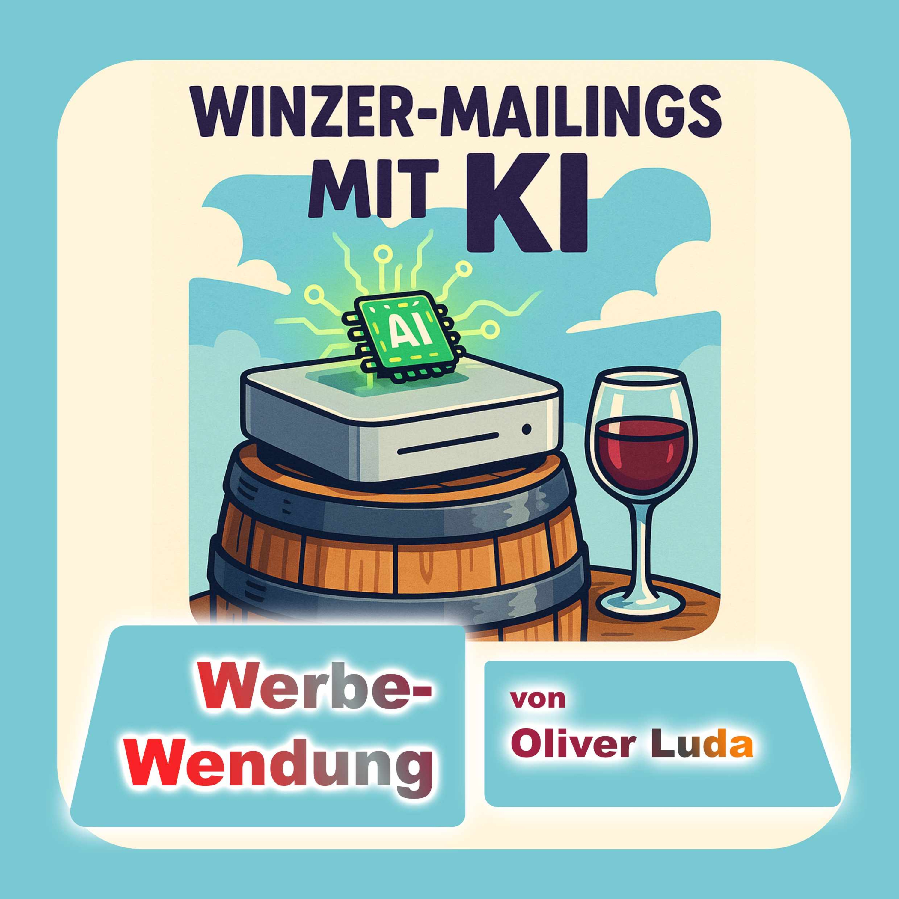 <p>Winzer-Mailings mit KI: ChatGPT OSS auf dem Mac mini</p><p>Kurzbeschreibung:</p><p>In dieser Episode beleuchten wir, wie Winzereien mit ChatGPT OSS auf einem Mac mini M4 personalisierte Mailings an 500 Kunden erstellen können – direkt lokal, ohne Cloud-Abhängigkeit. Wir gehen auf den technischen Aufwand ein: Hardware, Token-Verbrauch und Laufzeiten, und vergleichen das mit den kaufmännischen Kosten. Außerdem klären wir, wann sich der Einsatz einer lokalen Lösung lohnt und wann die Cloud wirtschaftlicher ist. Ein praxisnaher Blick auf die Zukunft des Weinmarketings mit KI.</p>

