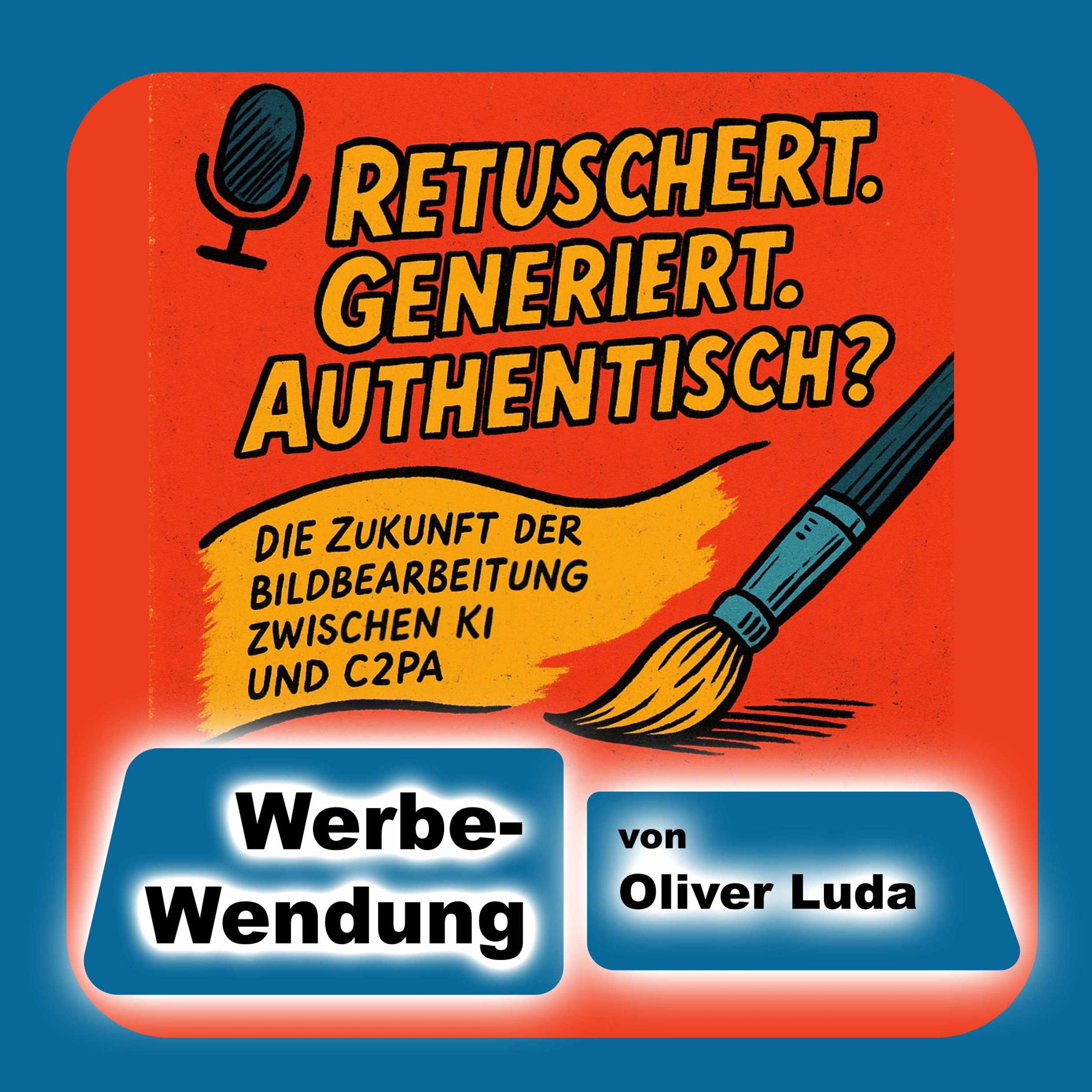 <p>Retuschiert. Generiert. Authentisch?</p><p>Wie verändert KI die Bildbearbeitung – und welche Rolle spielen C2PA, RAW und Berufsethos in der visuellen Kommunikation der Zukunft?</p><p>In dieser neuen Podcast-Folge diskutieren wir:</p><p>Warum klassische Retusche längst Alltag ist</p><p>Weshalb KI-Bildbearbeitung keine klare Grenze kennt</p><p>Wie der EU-AI-Act neue Pflichten für Kennzeichnung schafft</p><p>Was C2PA technisch leisten kann – und wo es scheitert</p><p>Warum Fotograf:innen und Retuscheur:innen für Authentizität kämpfen sollten</p><p>🎧 Jetzt reinhören – für alle, die zwischen Wahrheit und Täuschung kreativ arbeiten.</p>
