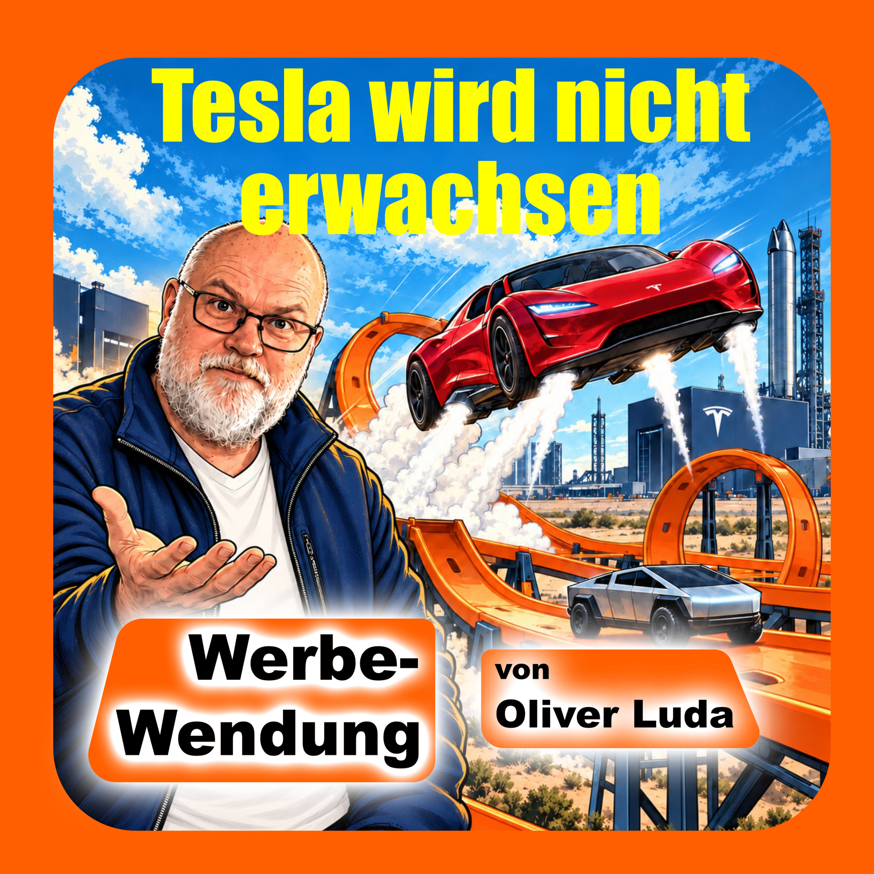 <p>Tesla lässt den Roadster fliegen – und mich als Tesla-Fahrer am Sinn der Modellpolitik zweifeln. Während Musk die nächste große Show liefert, fehlen bezahlbare kleinere Modelle und zeitgemäße Nachfolger für Model S und X. Gleichzeitig holt die Konkurrenz aus China auf. In dieser Folge der Werbe-Wendung frage ich: Wie lange reicht der alte Vorsprung noch – und wann wird Tesla endlich erwachsen?</p><p><br></p><p>#Tesla #Roadster #EV #EletricVehicle #China #SpaceX</p>
